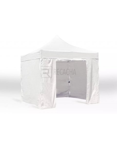 Carpa plegable 2x2 blanca kit completo | RecaTENT S30 | Vista 2