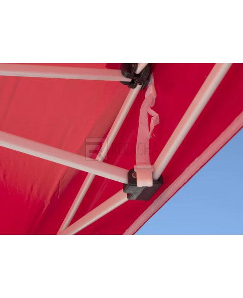 Carpa plegable 2x2 roja | RecaTENT S30 | Vista 3