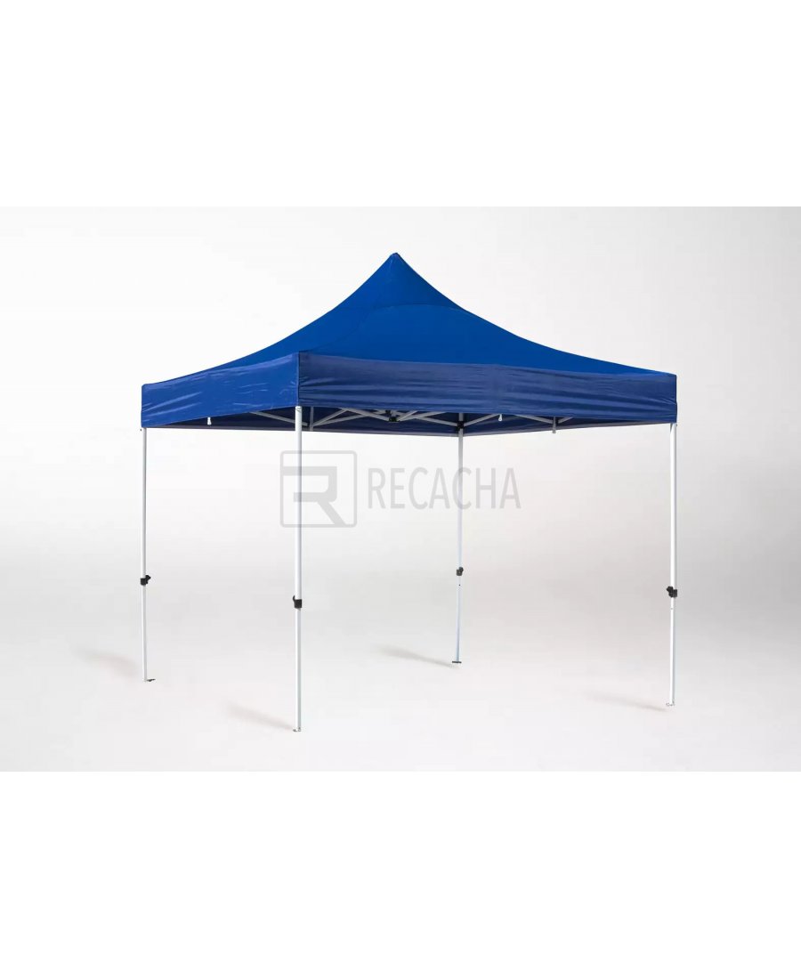 Carpa plegable 2x2 azul | RecaTENT S30 | Vista 1
