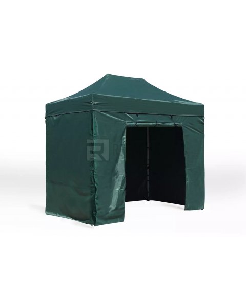 Carpa plegable 3x2 verde kit completo | RecaTENT S30 | Vista 2