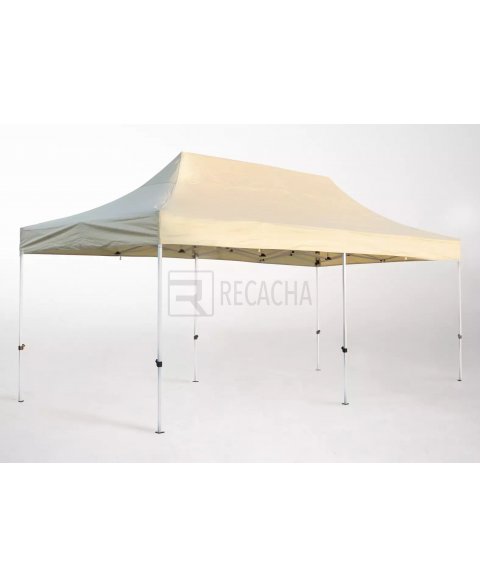 Carpa plegable 3x6 crema| RecaTENT S30 | Vista 1