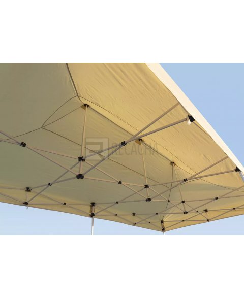 Carpa plegable 3x6 crema| RecaTENT S30 | Vista 3