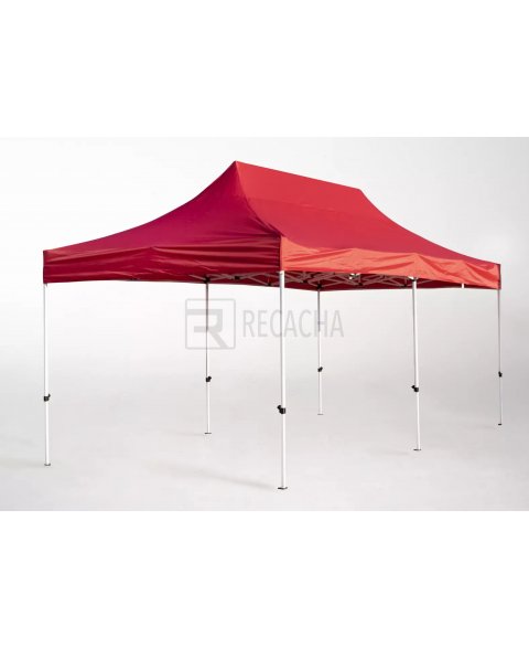 Carpa plegable 3x6 roja | RecaTENT S30 | Vista 1