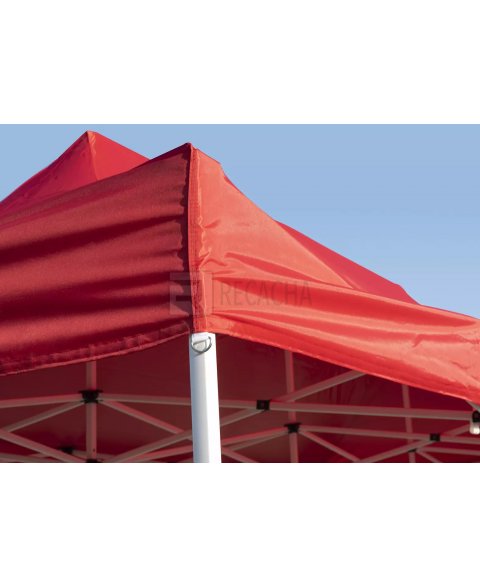 Carpa plegable 3x6 roja | RecaTENT S30 | Vista 6