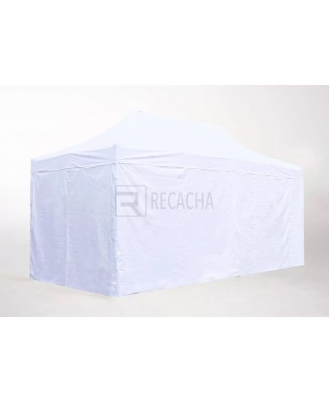Carpa plegable 3x6 blanca kit completo | RecaTENT S30 | Vista 1