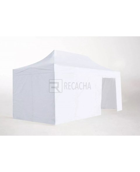 Carpa plegable 3x6 blanca kit completo | RecaTENT S30 | Vista 2