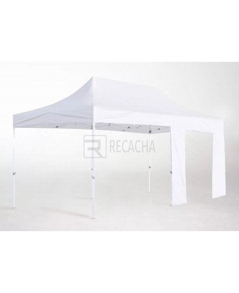 Carpa plegable 3x6 blanca kit completo | RecaTENT S30 | Vista 6