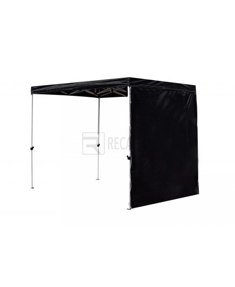 Lateral liso para carpa de 2 metros color negro | RecaTENT S30