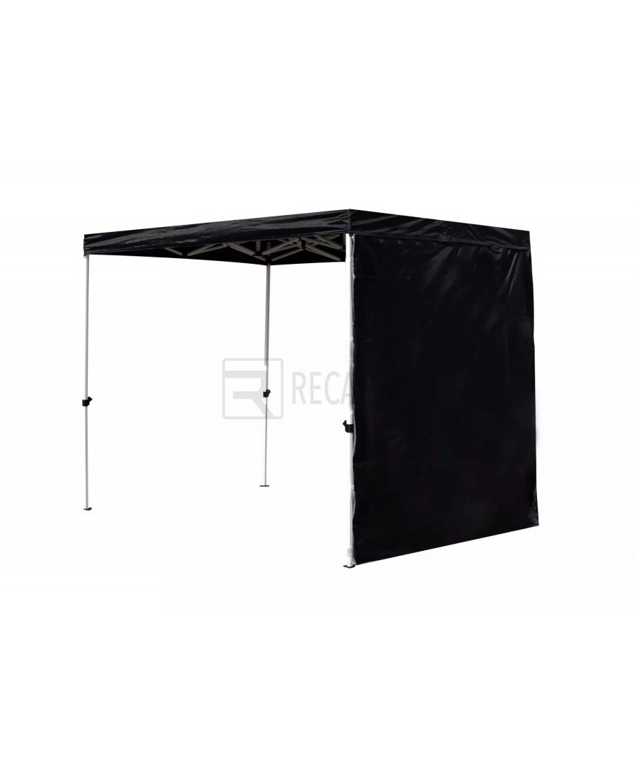 Lateral liso para carpa de 2 metros color negro | RecaTENT S30
