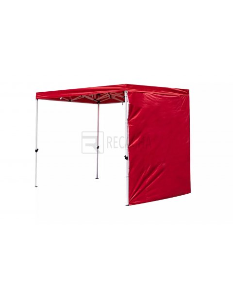 Lateral liso para carpa de 2 metros color rojo | RecaTENT S30